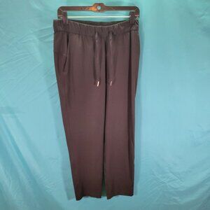 Lululemon Womens Black Drawstring Pants Size 6